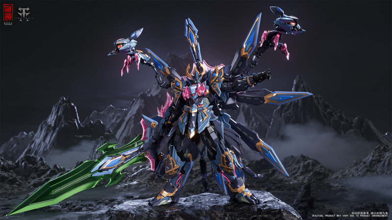 ZEN Of Collectible(蔵道模型) CD-15 神こう道 孔雀明王 合金可動フィギュア