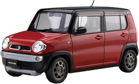 【再販】車NEXT11 1/24 スズキ ハスラー （G/フェニックスレッドパール）