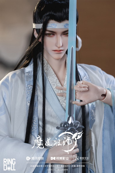 RingDoll 魔道祖師 藍忘機（ラン・ワンジー）Ver. 2.0 78cmボールジョイントドール（BJD）