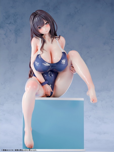 巨乳人妻と秘密の水泳教室 ノワール 1/6スケール塗装済み完成品フィギュア