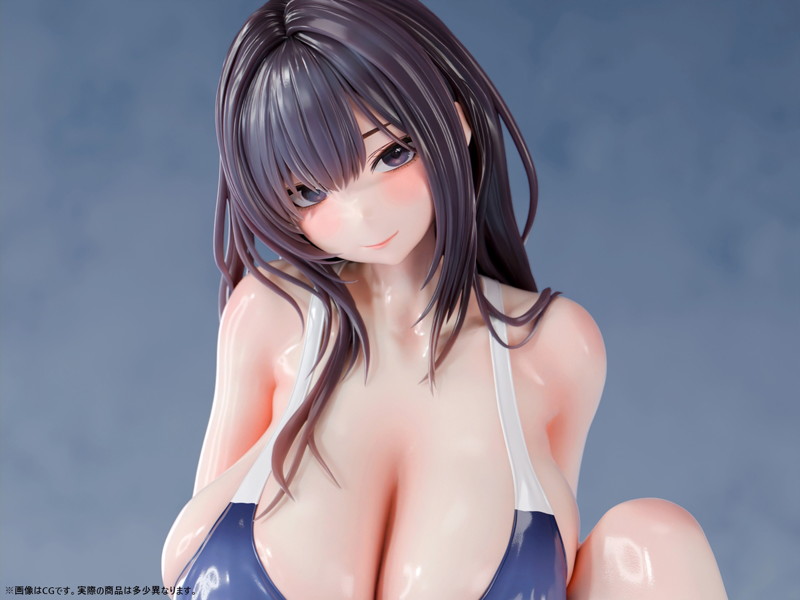 巨乳人妻と秘密の水泳教室 ノワール 1/6スケール塗装済み完成品フィギュア