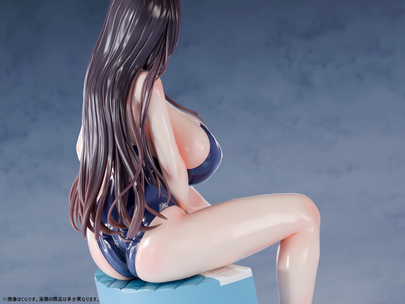 巨乳人妻と秘密の水泳教室 ノワール 1/6スケール塗装済み完成品フィギュア