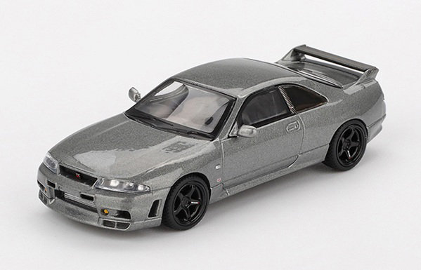 Nissan スカイライン GT-R ダークメタルグレー(NISMO BCNR33 CRS バージョン)(右ハンドル)