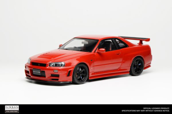 Nissan SKYLINE GT-R (R34) CUSTOMIZED VERSION ACTIVE RED Nissan SKYLINE GT-R (R34) CUSTOMIZED VERSION ACTIVE RED