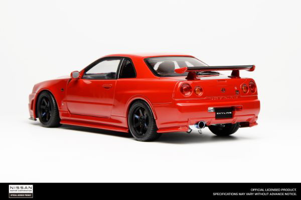 Nissan SKYLINE GT-R (R34) CUSTOMIZED VERSION ACTIVE RED Nissan SKYLINE GT-R (R34) CUSTOMIZED VERSION ACTIVE RED