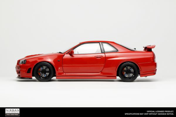 Nissan SKYLINE GT-R (R34) CUSTOMIZED VERSION ACTIVE RED Nissan SKYLINE GT-R (R34) CUSTOMIZED VERSION ACTIVE RED