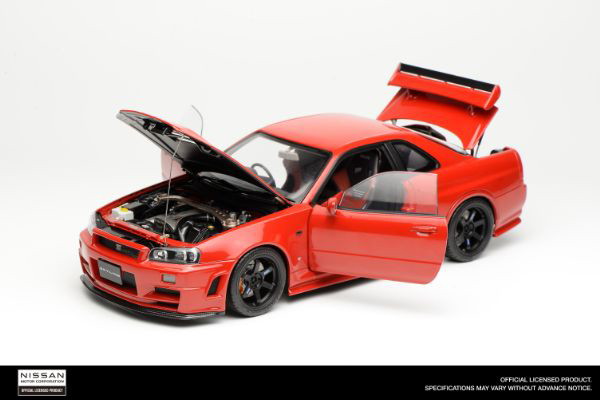Nissan SKYLINE GT-R (R34) CUSTOMIZED VERSION ACTIVE RED Nissan SKYLINE GT-R (R34) CUSTOMIZED VERSION ACTIVE RED