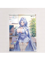 アズールレーン 描き下ろしB2タペストリー(アルザス/ナース)Wスエード