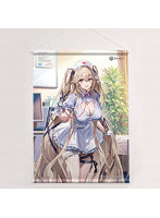 アズールレーン 描き下ろしB2タペストリー(アンカレッジ/ナース)Wスエード