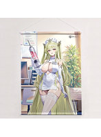 アズールレーン 描き下ろしB2タペストリー(ナポリ/ナース)Wスエード