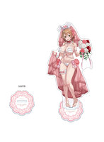 バニーガーデン 描き下ろし特大アクリルスタンド(花奈/バニーウエディング水着)