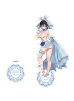 バニーガーデン 描き下ろし特大アクリルスタンド(美羽香/バニーウエディング水着)