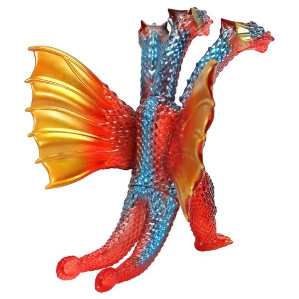 CCP ミドルサイズシリーズ ゴジラEX【第12弾】キングギドラ（1991） レトロレッドクリア Ver.