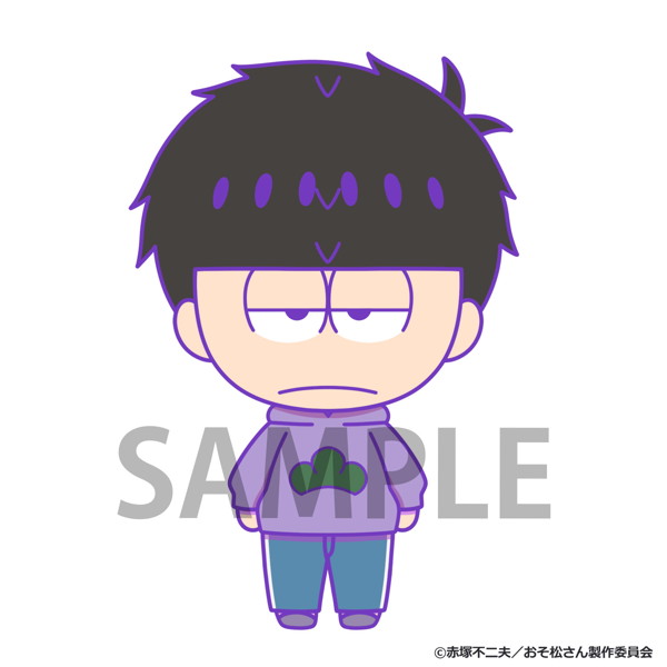 にょきんと『おそ松さん』マスコットフィギュア （全6種） 1BOX:6個入