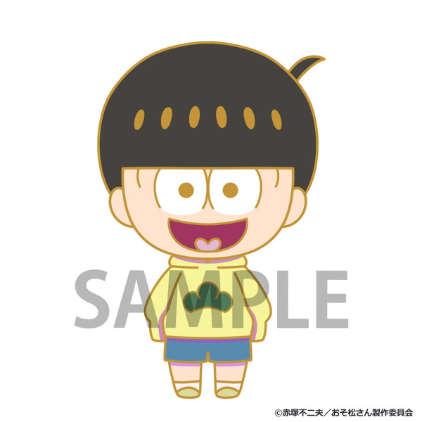 にょきんと『おそ松さん』マスコットフィギュア （全6種） 1BOX:6個入