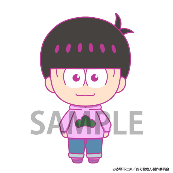 にょきんと『おそ松さん』マスコットフィギュア （全6種） 1BOX:6個入