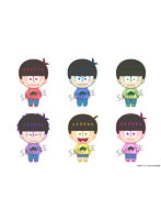 にょきんと『おそ松さん』マスコットフィギュア （全6種） 1BOX:6個入