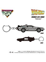 Back To The Future Delorean Rubber Key Chain