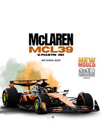 マクラーレン MCL39 中国GP 2025 #81 O.ピアストリ