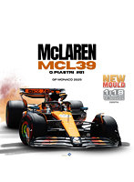 マクラーレン MCL39 モナコGP 2025 #81 O.ピアストリ