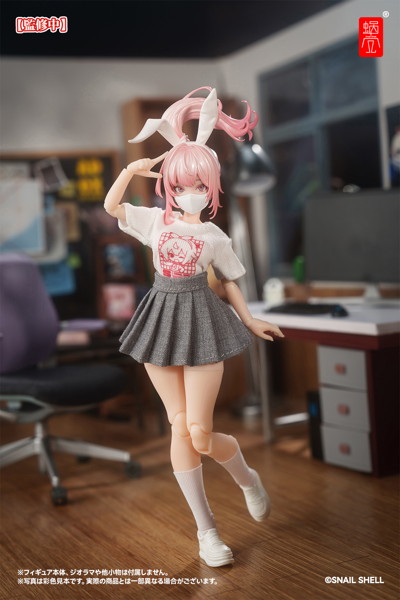 スネイルシェルスタッフユニフォーム（ホワイト） ドール服セット 完成品オプションパーツ