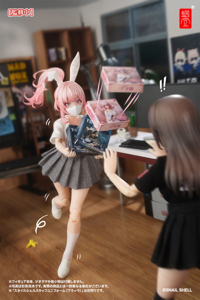 スネイルシェルスタッフユニフォーム（ホワイト） ドール服セット 完成品オプションパーツ