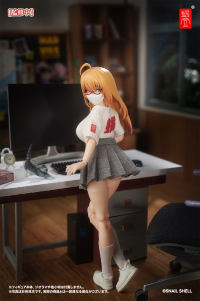 スネイルシェルスタッフユニフォーム（ホワイト） ドール服セット 完成品オプションパーツ