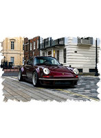 Singer 911 DLS チェリーレッドメタリック