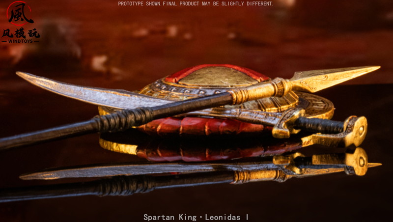 WIND TOYS Spartan King Leonidas I（スパルタンキング レオニダス） 1/12スケール 可動フィギュア スタ...