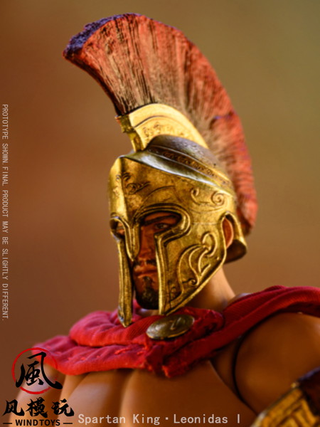 WIND TOYS Spartan King Leonidas I（スパルタンキング レオニダス） 1/12スケール 可動フィギュア スタ...