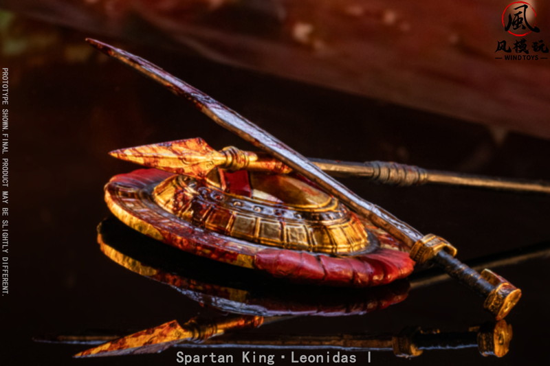WIND TOYS Spartan King Leonidas I（スパルタンキング レオニダス） 1/12スケール 可動フィギュア ダメ...
