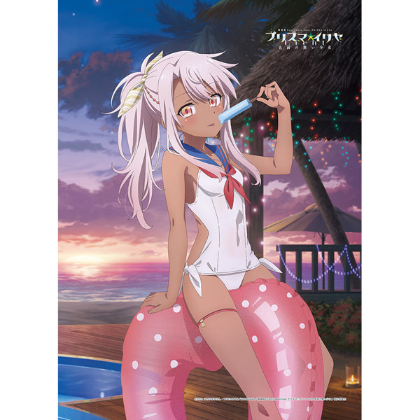 劇場版「Fate/kaleid liner プリズマ☆イリヤ Licht 名前の無い少女」 描き下ろしB2タペストリー（クロエ/セーラー水着）Wスエード