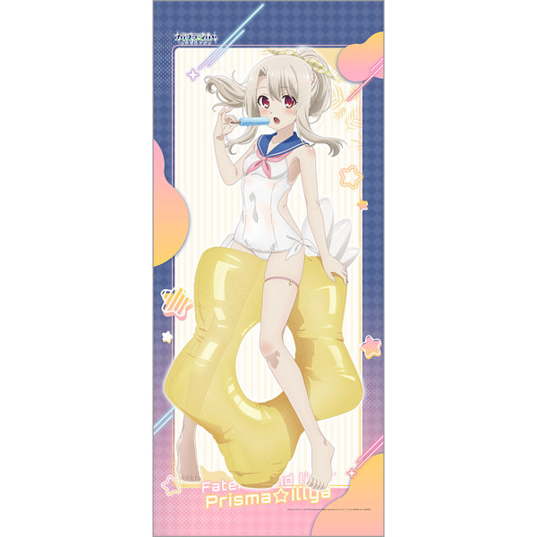 劇場版「Fate/kaleid liner プリズマ☆イリヤ Licht 名前の無い少女」 描き下ろし特大タペストリー（イリヤ/セーラー水着）