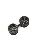 5スポークホイール43mm （ブラック/2入/オプティマ）