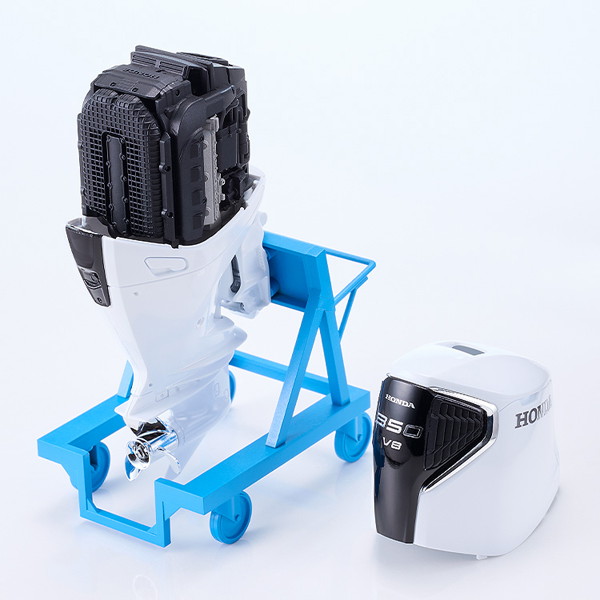 PLAMAX MF-97 minimum factory みのり with ホンダ船外機BF350 グランプリホワイト