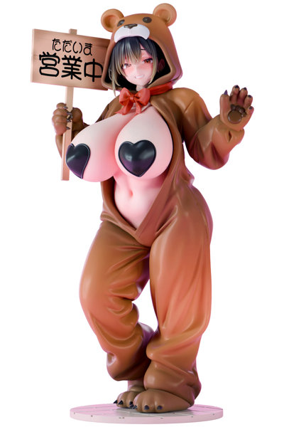 ようこそ!ハニーパーク 熊乃みつ くまヘッド付きver. 1/6スケール塗装済み完成品フィギュア
