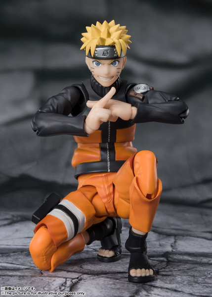 S.H.Figuarts NARUTO-ナルト- 疾風伝 うずまきナルト -希望を託された九尾の人柱力-（再販版）