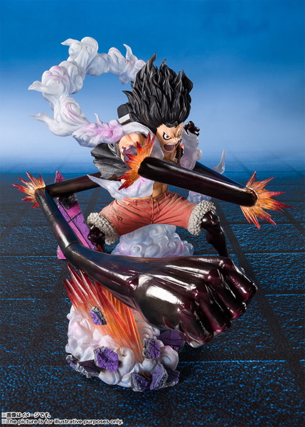 【再販】フィギュアーツZERO ［超激戦］ ONE PIECE モンキー・D・ルフィ ギア4 -スネイクマン・王蛇-（...