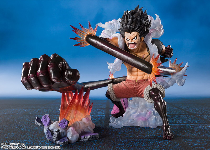 【再販】フィギュアーツZERO ［超激戦］ ONE PIECE モンキー・D・ルフィ ギア4 -スネイクマン・王蛇-（...