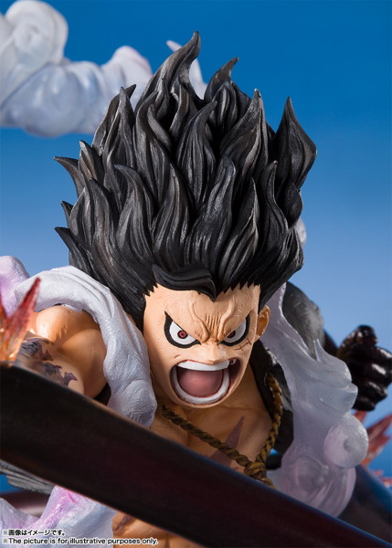 【再販】フィギュアーツZERO ［超激戦］ ONE PIECE モンキー・D・ルフィ ギア4 -スネイクマン・王蛇-（...
