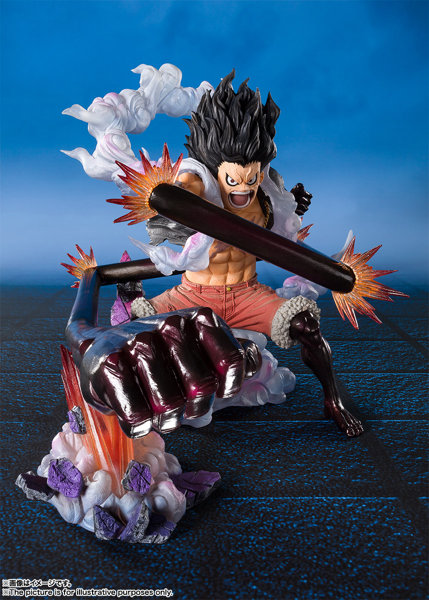 フィギュアーツZERO ［超激戦］ ONE PIECE モンキー・D・ルフィ ギア4 -スネイクマン・王蛇-（再販版）