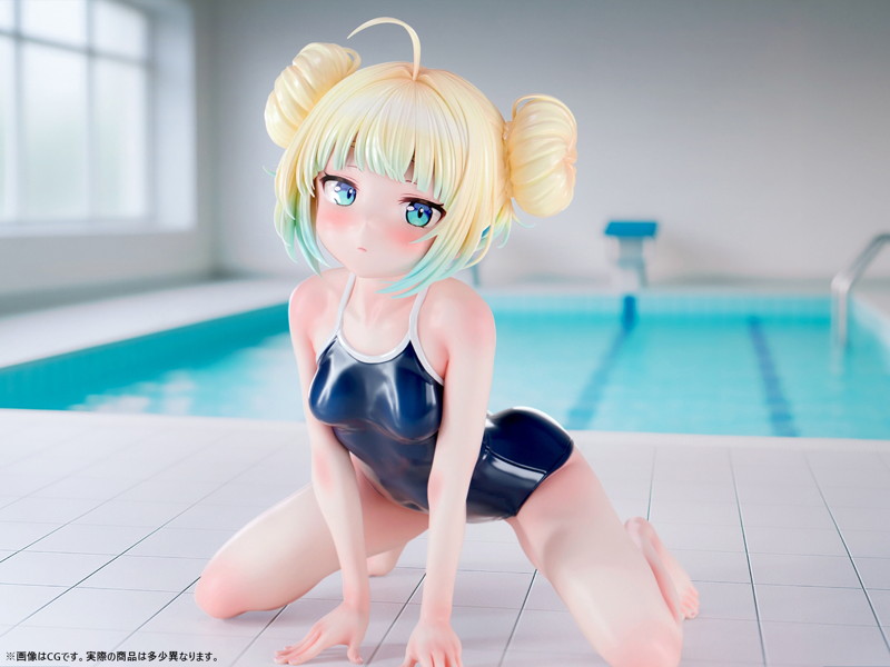 水名瀬すい スク水ver. 1/5スケール塗装済み完成品フィギュア