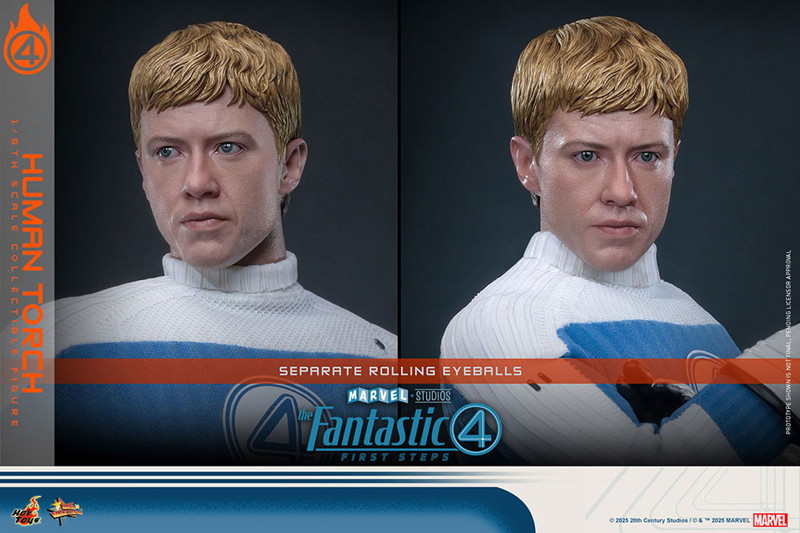 【ムービー・マスターピース】 『ファンタスティック4:ファースト・ステップ』1/6スケールフィギュア ヒューマン・トーチ