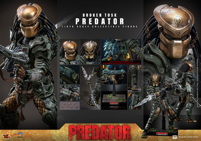 【コミック・マスターピース】 『プレデター』1/6スケールフィギュア ブロークンタスク・プレデター