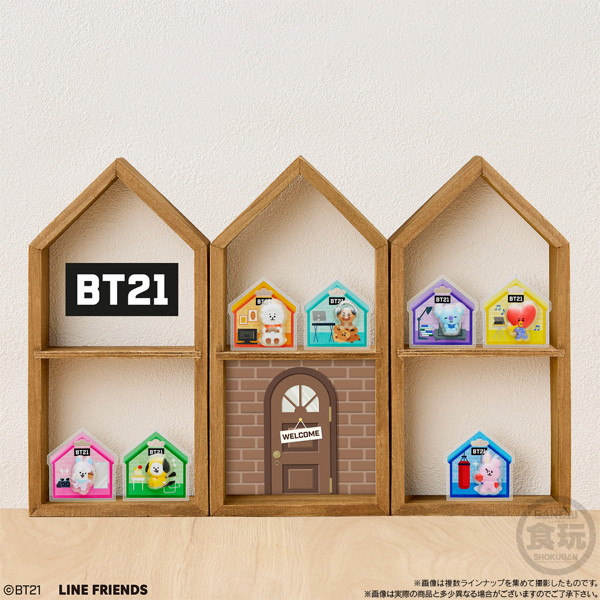 BT21 パッケージチャーム＆チョコボーロ （全7種） 1BOX:10個入