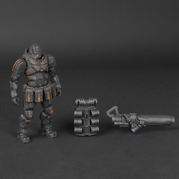TOYS ALLIANCE LIMITED アシッドレイン 1/18スケール FAV-A139 中尉ウルフドッグ
