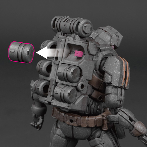 TOYS ALLIANCE LIMITED アシッドレイン 1/18スケール FAV-A139 中尉ウルフドッグ