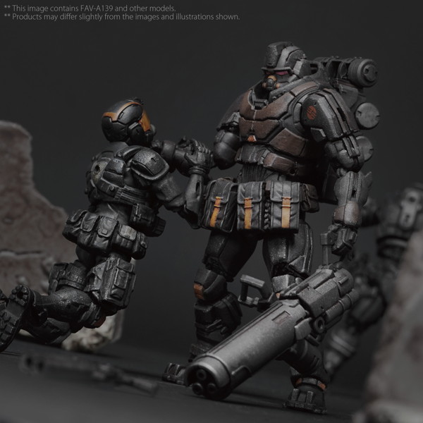 TOYS ALLIANCE LIMITED アシッドレイン 1/18スケール FAV-A139 中尉ウルフドッグ