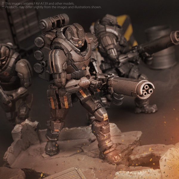 TOYS ALLIANCE LIMITED アシッドレイン 1/18スケール FAV-A139 中尉ウルフドッグ