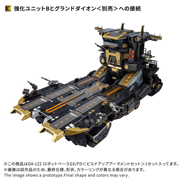 DA-122 ロボットベースGX/FD＜ビルドアップアーマメントセット＞